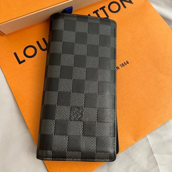 DAMIER GRAPHITE BRAZZA CONTINENTAL WALLET Louis Vuitton . Men's Wallet - Picture 3 of 10